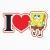 i love bob esponja