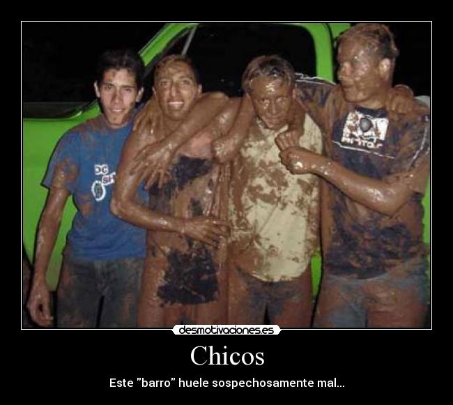 caca y barro