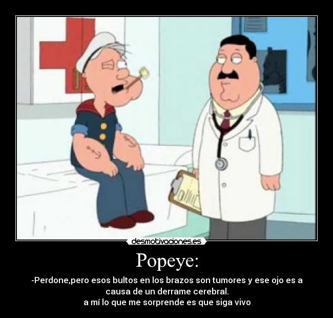 Popeye Desmotivaciones Popeye Desmotivaciones
