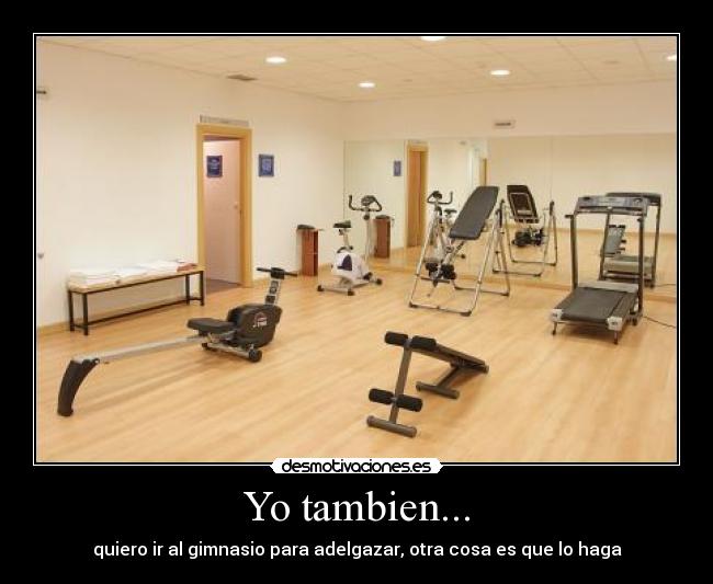 Quiero ir al gym pero no quiero adelgazar