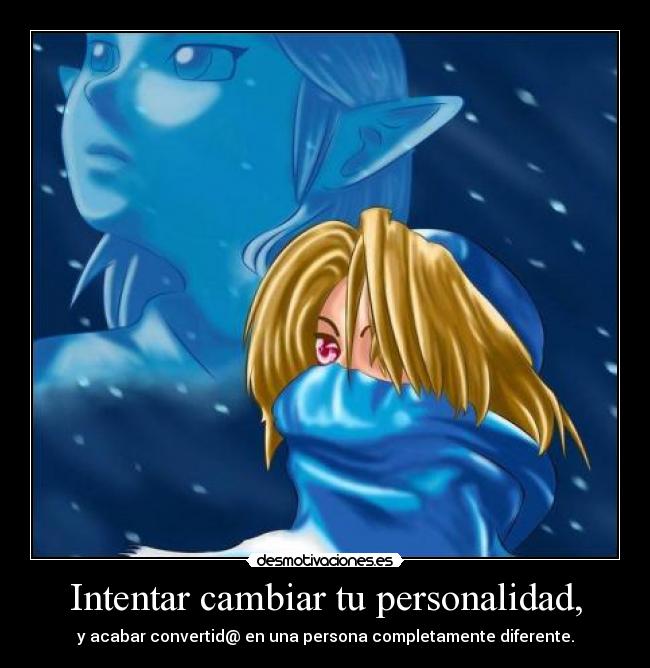 Como cambiar tu personalidad