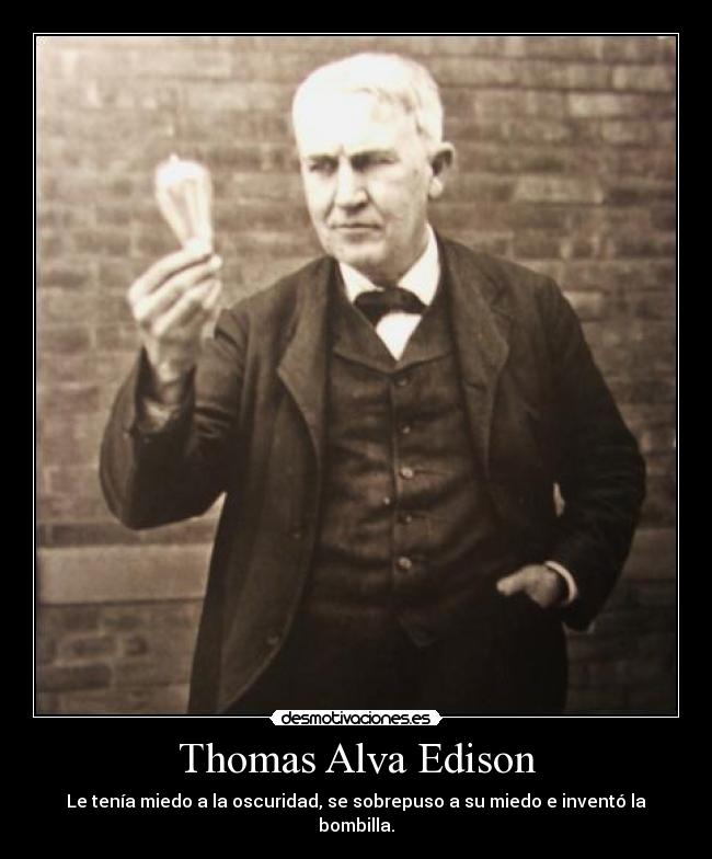 Resultado de imagen de thomas edison bombilla