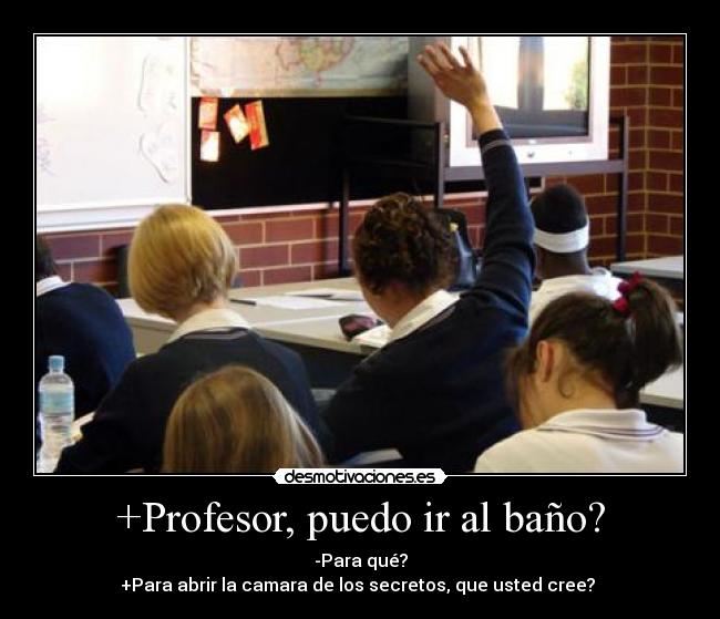 Puedo ir al bano