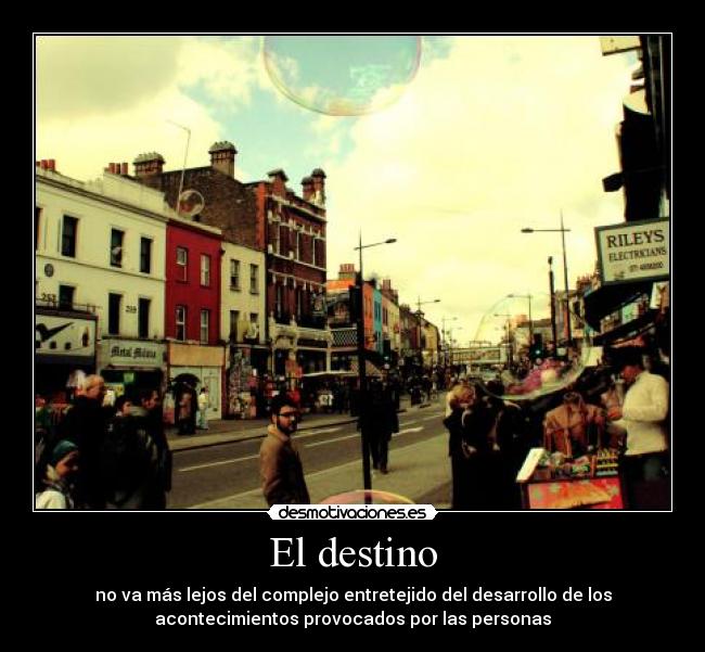 El destino definicion