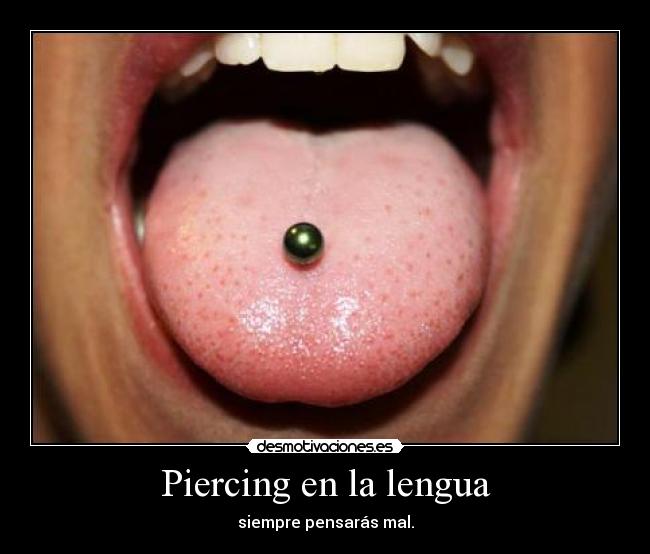 Piercing en la Lengua: El Peligro para la salud