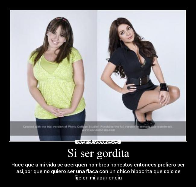 Gordita de amor Gordita de amor