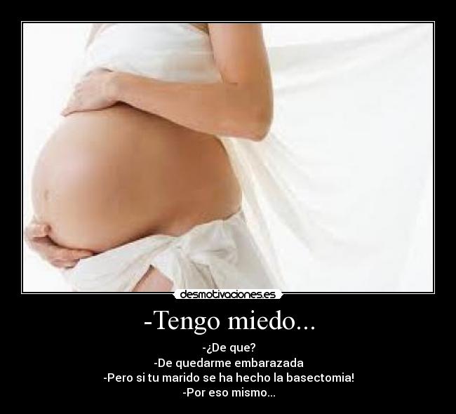 Miedo al estar embarazada