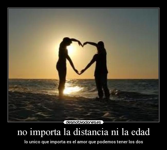 No importa la distancia