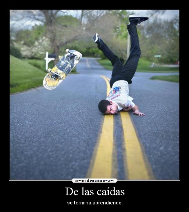 De Las Caídas Desmotivaciones De Las Caídas Desmotivaciones