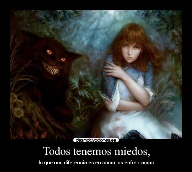 Porque tenemos miedo a lo desconocido Porque tenemos miedo a lo desconocido