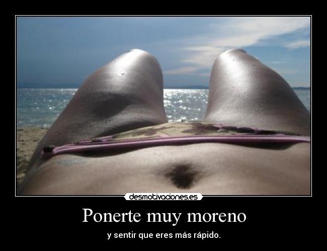 como ponerse moreno rapidamente