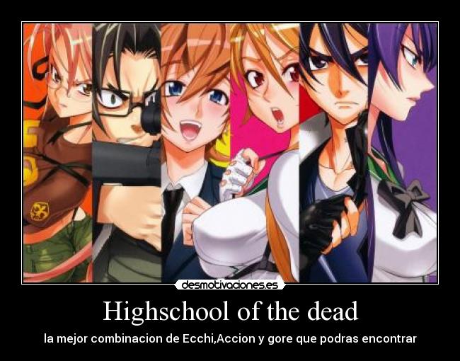 Highschool Of The Dead Segunda Temporada Highschool of the dead | Desmotivaciones