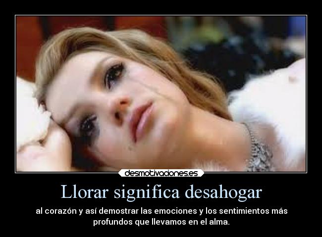 QUE SIGNIFICA LLORAR DE LA NADA ¿Manos sucias? ¡No!