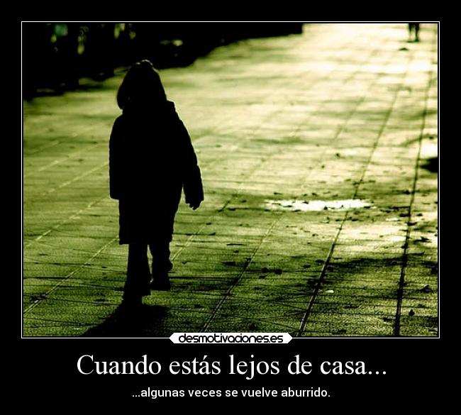 Sentimiento De Tristeza Cuando Se Esta Lejos Del Hogar