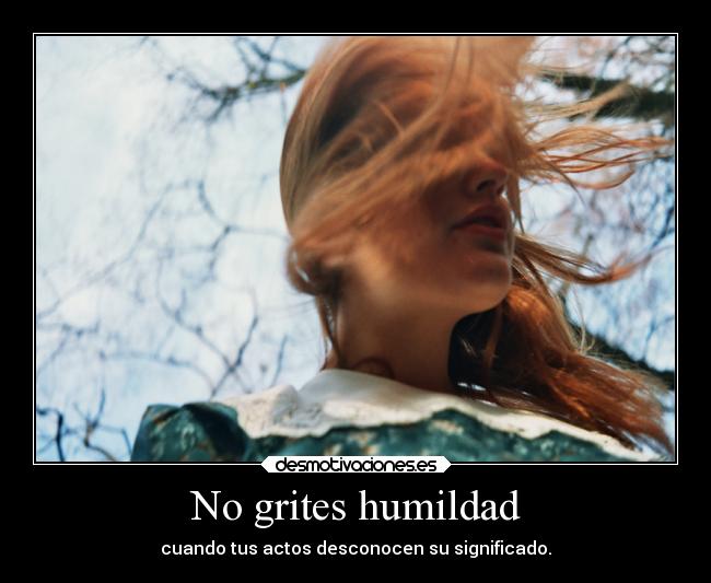 Significado significado de humildad