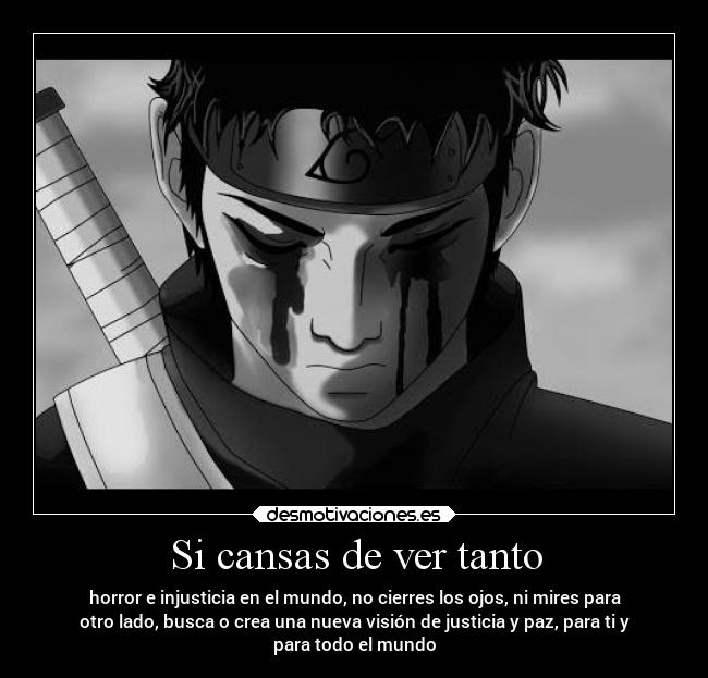 Imágenes Y Carteles De Shisui Desmotivaciones