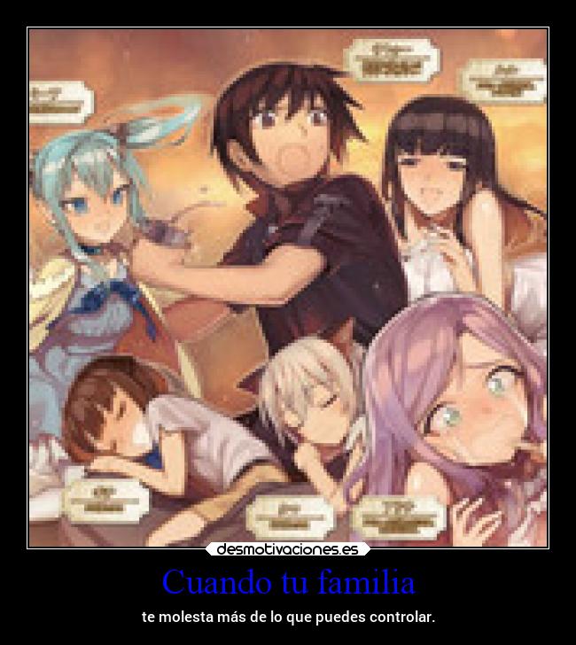 Cuando tu familia | Desmotivaciones