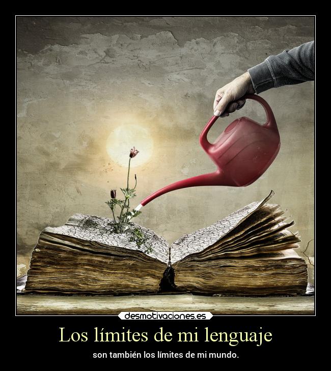 Los límites de mi lenguaje Desmotivaciones