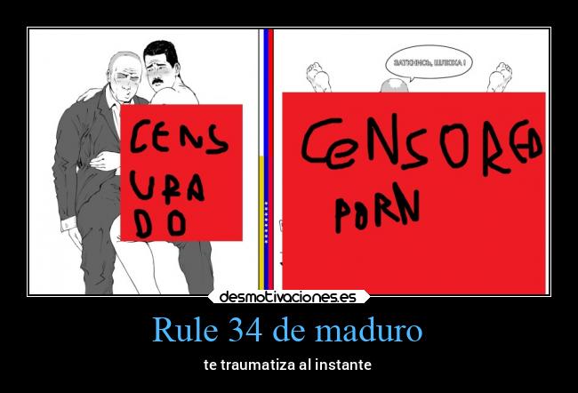 Imágenes y Carteles de RULE34 | Desmotivaciones